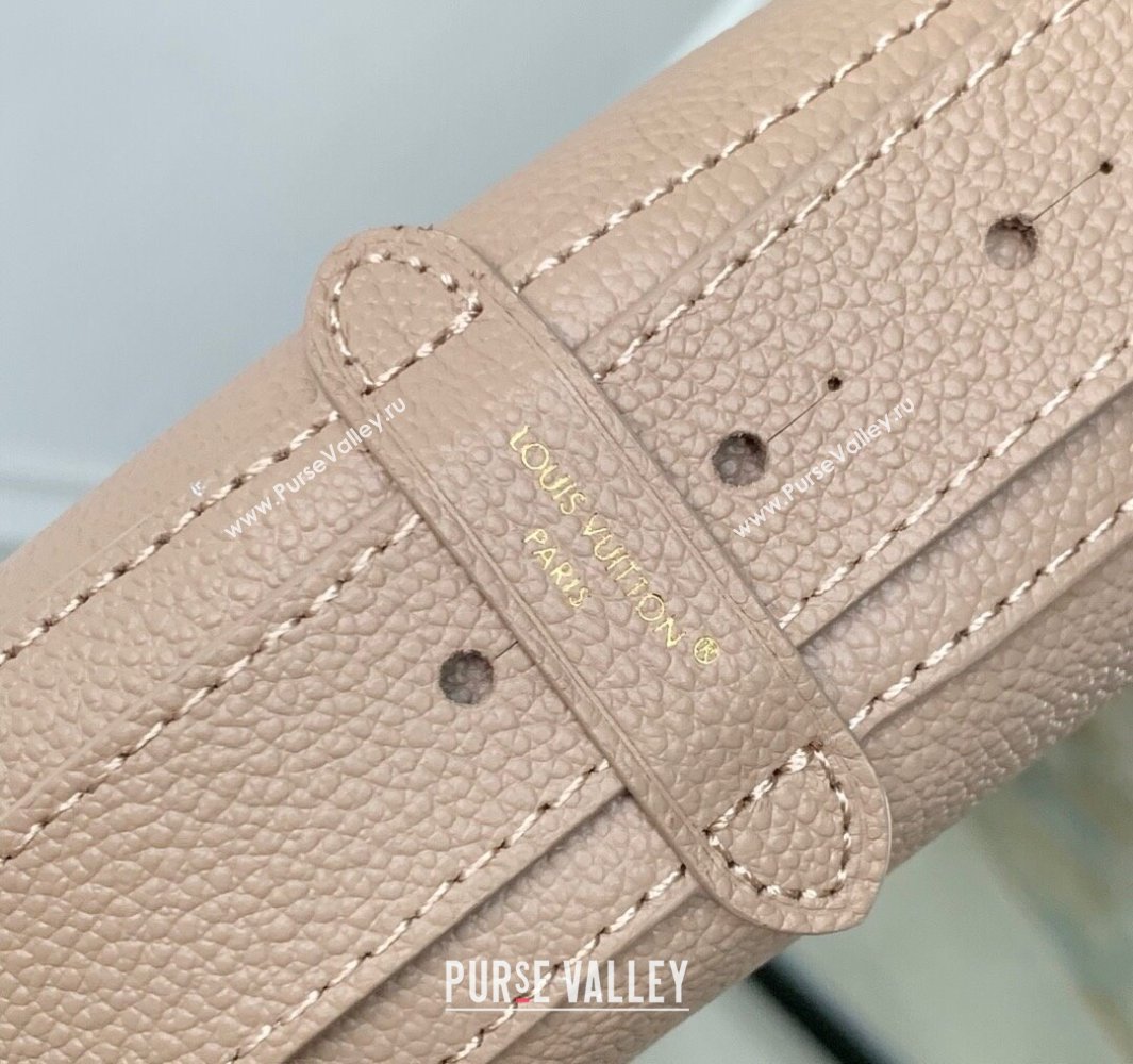 Louis Vuitton Low Key Cookie MM Bag in Calf Leather M14635 Walnut Beige 2025 (KI-250523090)