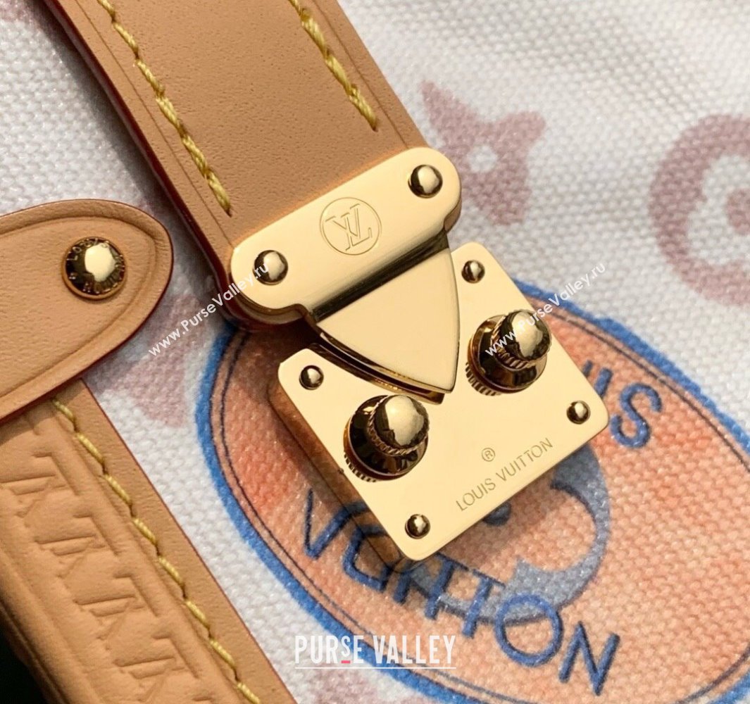 Louis Vuitton Side Trunk MM Bag in Monogram Dune Canvas 2025 M14606 (KI-250523034)