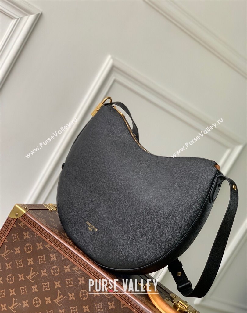 Louis Vuitton Low Key Cookie MM Bag in Calf Leather M14417 Black 2025 (KI-250523091)