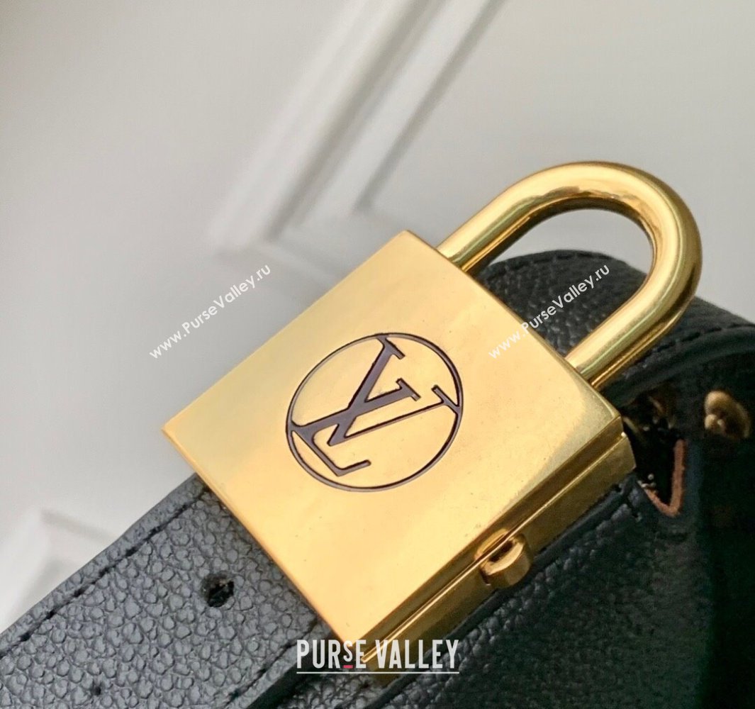 Louis Vuitton Low Key Cookie MM Bag in Calf Leather M14417 Black 2025 (KI-250523091)