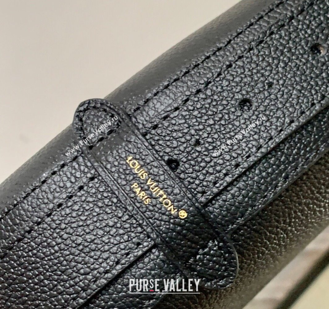 Louis Vuitton Low Key Cookie MM Bag in Calf Leather M14417 Black 2025 (KI-250523091)