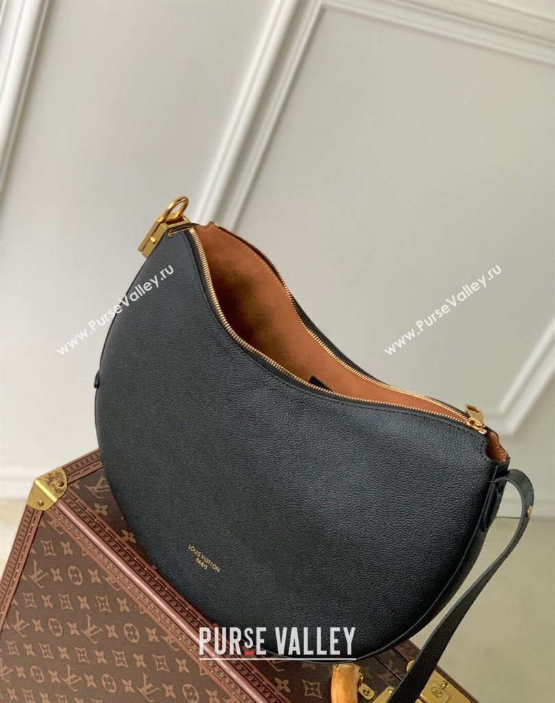 Louis Vuitton Low Key Cookie MM Bag in Calf Leather M14417 Black 2025 (KI-250523091)