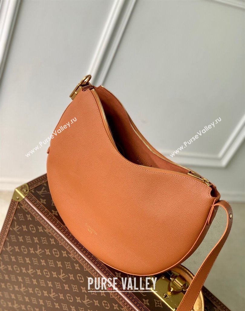 Louis Vuitton Low Key Cookie MM Bag in Calf Leather M14642 Cognac Brown 2025 (KI-250523092)