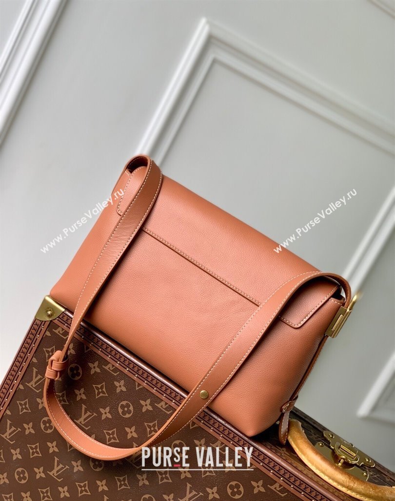 Louis Vuitton Low Key Messenger Bag in Calf Leather M13151 Cognac Brown 2025 (KI-250523093)