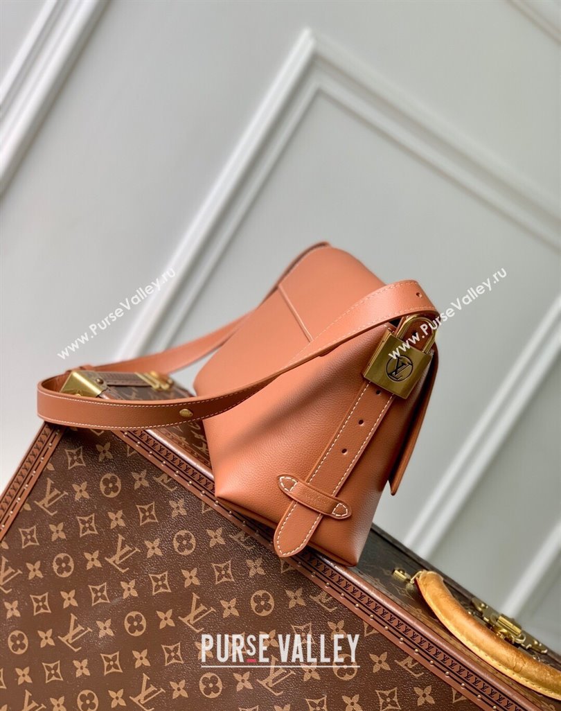 Louis Vuitton Low Key Messenger Bag in Calf Leather M13151 Cognac Brown 2025 (KI-250523093)