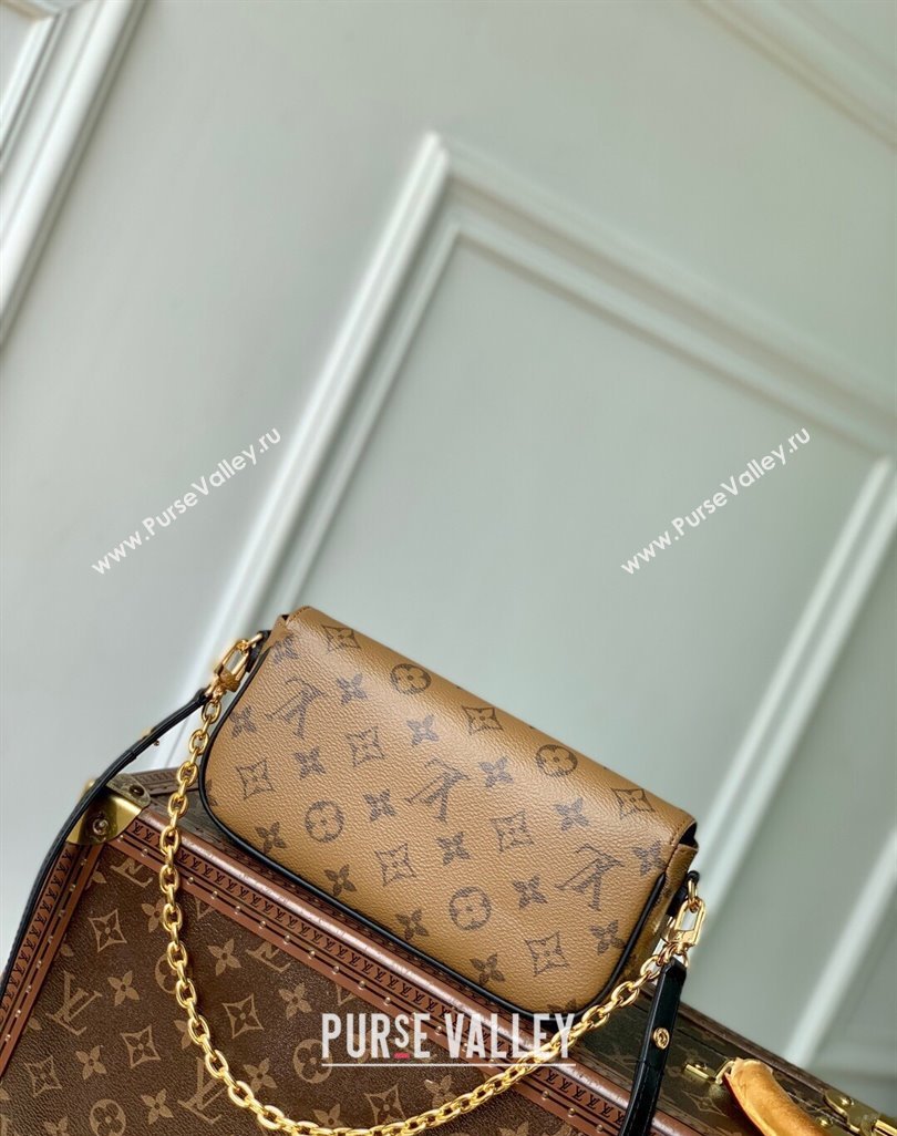 Louis Vuitton Wallet On Chain Ivy Mini Bag Monogram Reverse Canvas 2025 M26587 (KI-250523001)