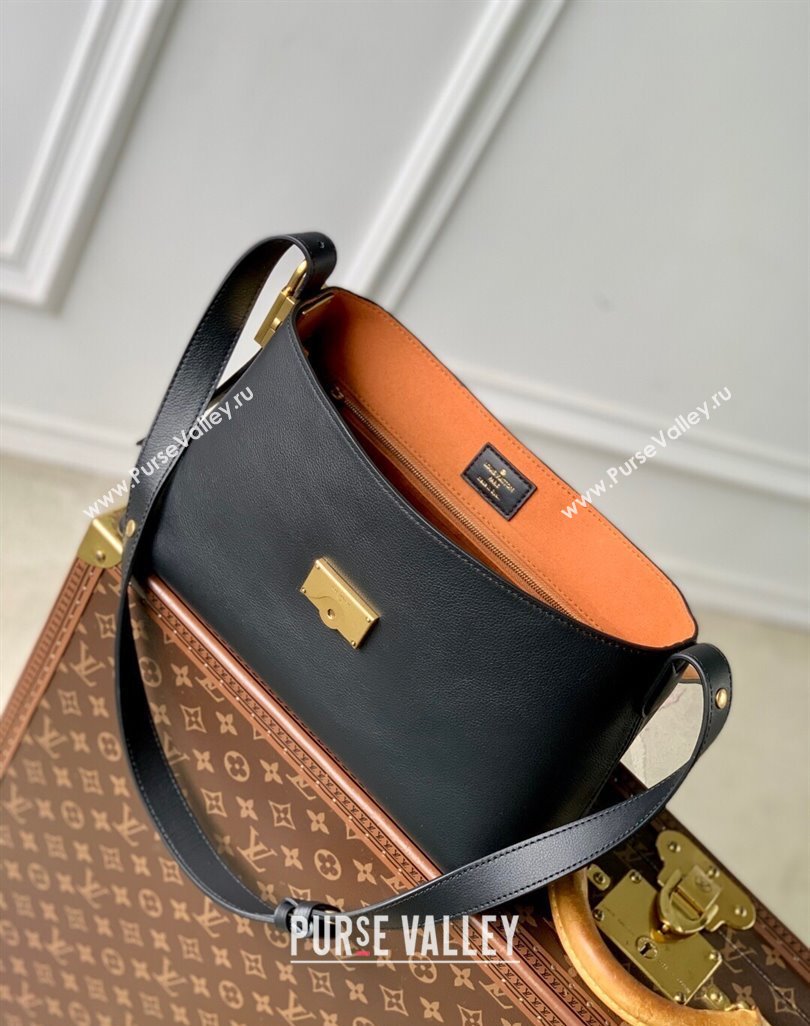 Louis Vuitton Low Key Messenger Bag in Calf Leather M13148 Black 2025 (KI-250523094)