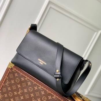 Louis Vuitton Low Key Messenger Bag in Calf Leather M13148 Black 2025 (KI-250523094)