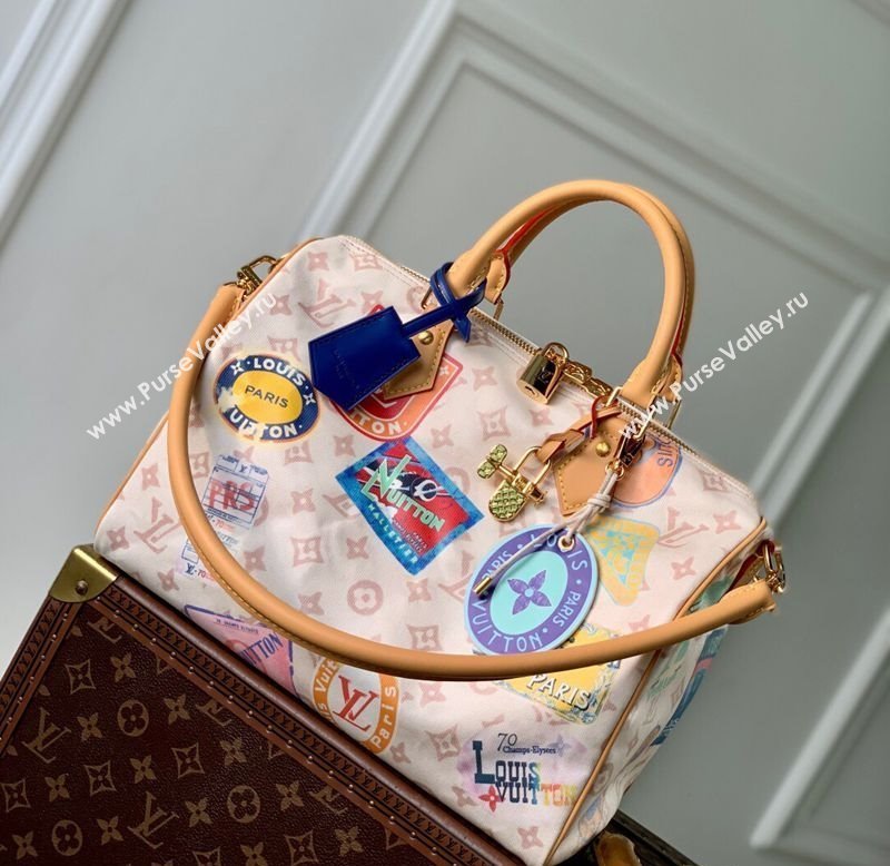 Louis Vuitton Speedy Soft 30 Bag in Monogram Dune Canvas 2025 M14587 (KI-250523035)