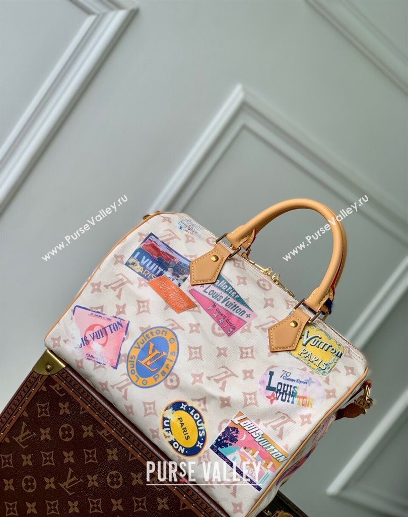 Louis Vuitton Speedy Soft 30 Bag in Monogram Dune Canvas 2025 M14587 (KI-250523035)