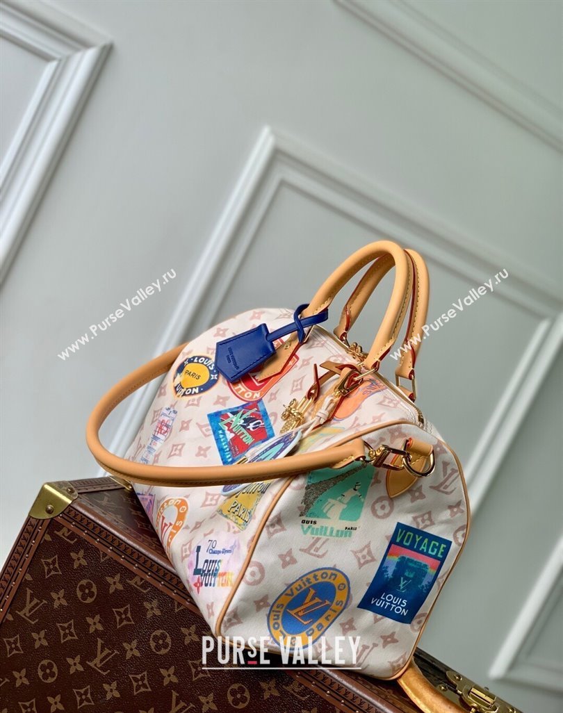 Louis Vuitton Speedy Soft 30 Bag in Monogram Dune Canvas 2025 M14587 (KI-250523035)