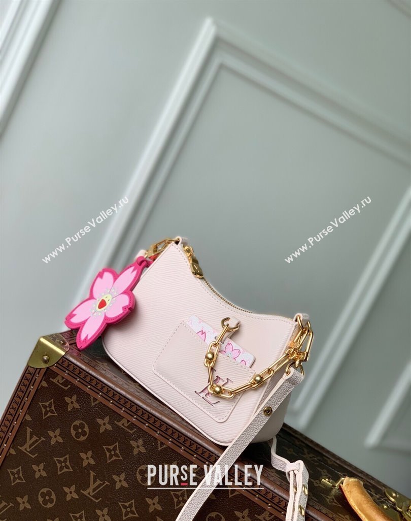 Louis Vuitton LV x TM Marellini Bag in Epi Leather with Cherry Blossom Cheeky Pink M13101 2025 (KI-250523004)