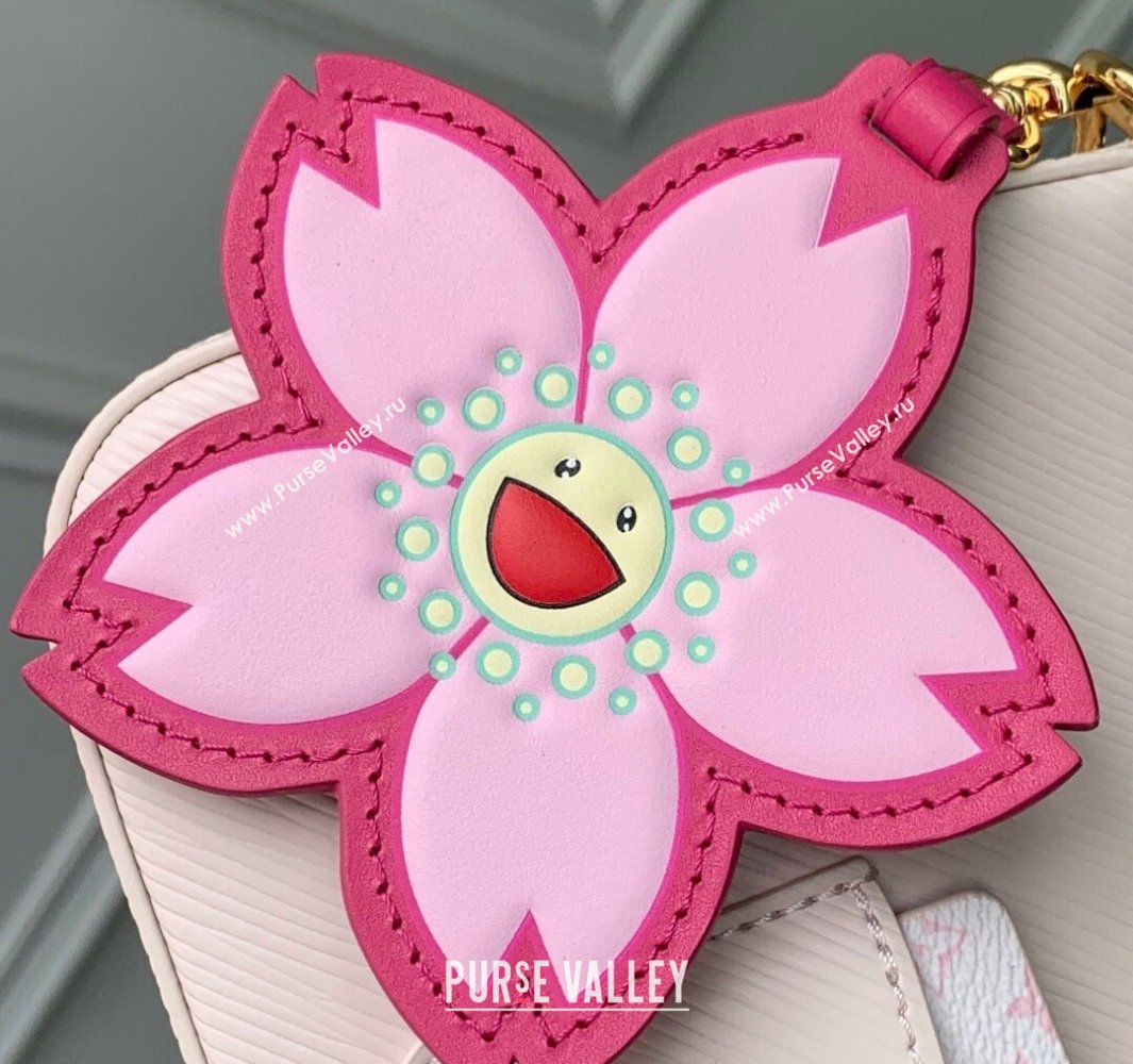 Louis Vuitton LV x TM Marellini Bag in Epi Leather with Cherry Blossom Cheeky Pink M13101 2025 (KI-250523004)