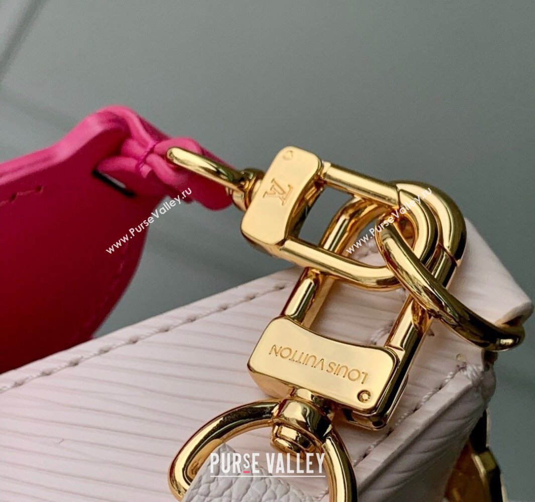 Louis Vuitton LV x TM Marellini Bag in Epi Leather with Cherry Blossom Cheeky Pink M13101 2025 (KI-250523004)