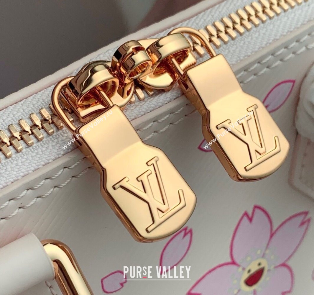 Louis Vuitton LV x TM Alma BB Bag in Pink Epi Leather with Cherry Blossom M13104 2025 (KI-250523005)