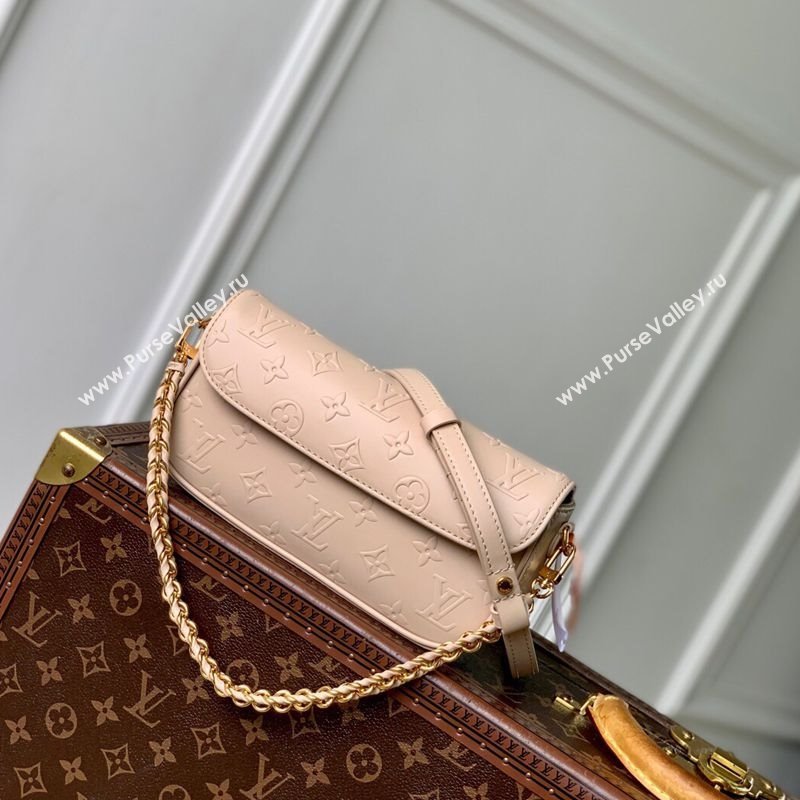 Louis Vuitton Wallet On Chain Ivy Mini Bag in Calf leather Biscuit Beige 2025 M14714 (KI-250523002)
