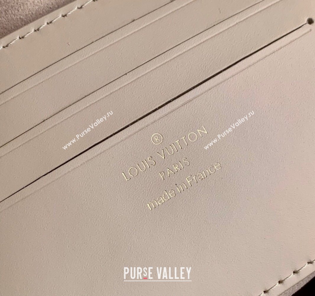 Louis Vuitton Wallet On Chain Ivy Mini Bag in Calf leather Biscuit Beige 2025 M14714 (KI-250523002)