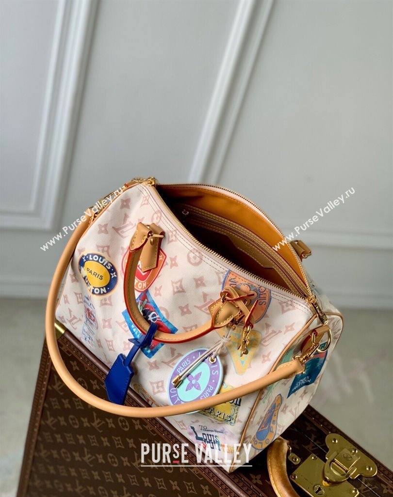 Louis Vuitton Speedy Soft 30 Bag in Monogram Dune Canvas 2025 M14587 (KI-250523035)