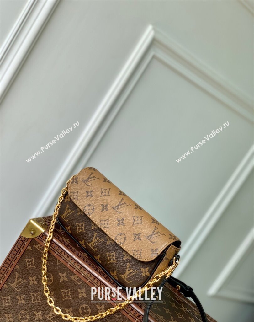 Louis Vuitton Wallet On Chain Ivy Mini Bag Monogram Reverse Canvas 2025 M26587 (KI-250523001)