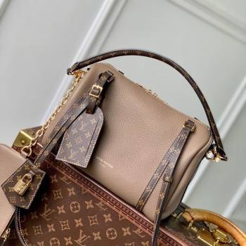 Louis Vuitton Keepall Soft Bag in Grained Leather Grey 2025 M13667 (KI-250523100)