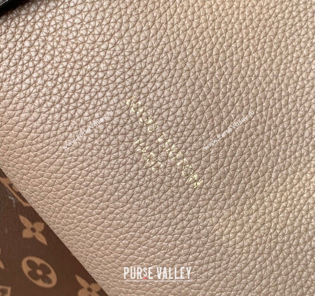 Louis Vuitton Keepall Soft Bag in Grained Leather Grey 2025 M13667 (KI-250523100)