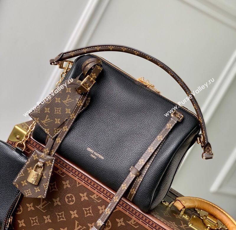 Louis Vuitton Keepall Soft Bag in Grained Leather Black 2025 M13667 (KI-250523101)