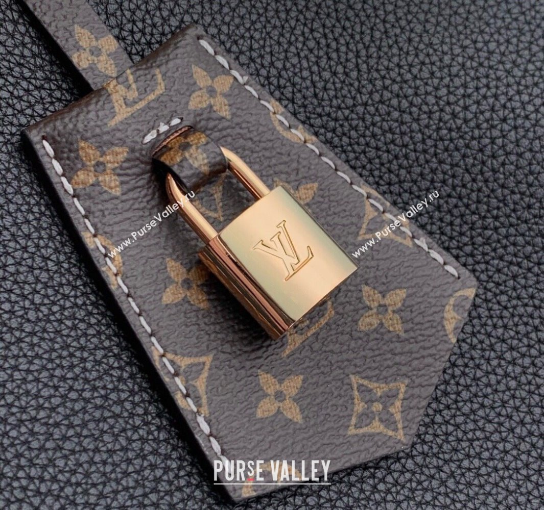 Louis Vuitton Keepall Soft Bag in Grained Leather Black 2025 M13667 (KI-250523101)