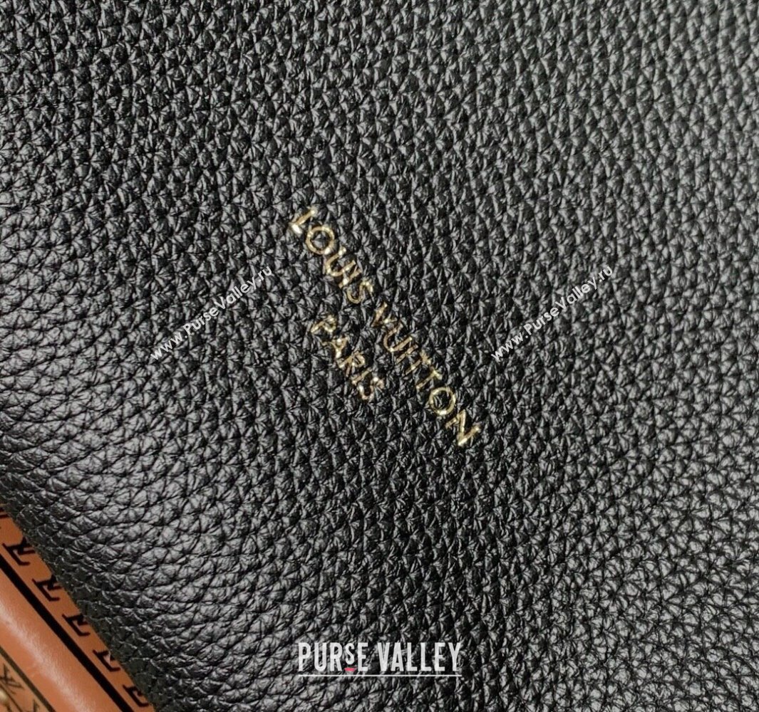 Louis Vuitton Keepall Soft Bag in Grained Leather Black 2025 M13667 (KI-250523101)