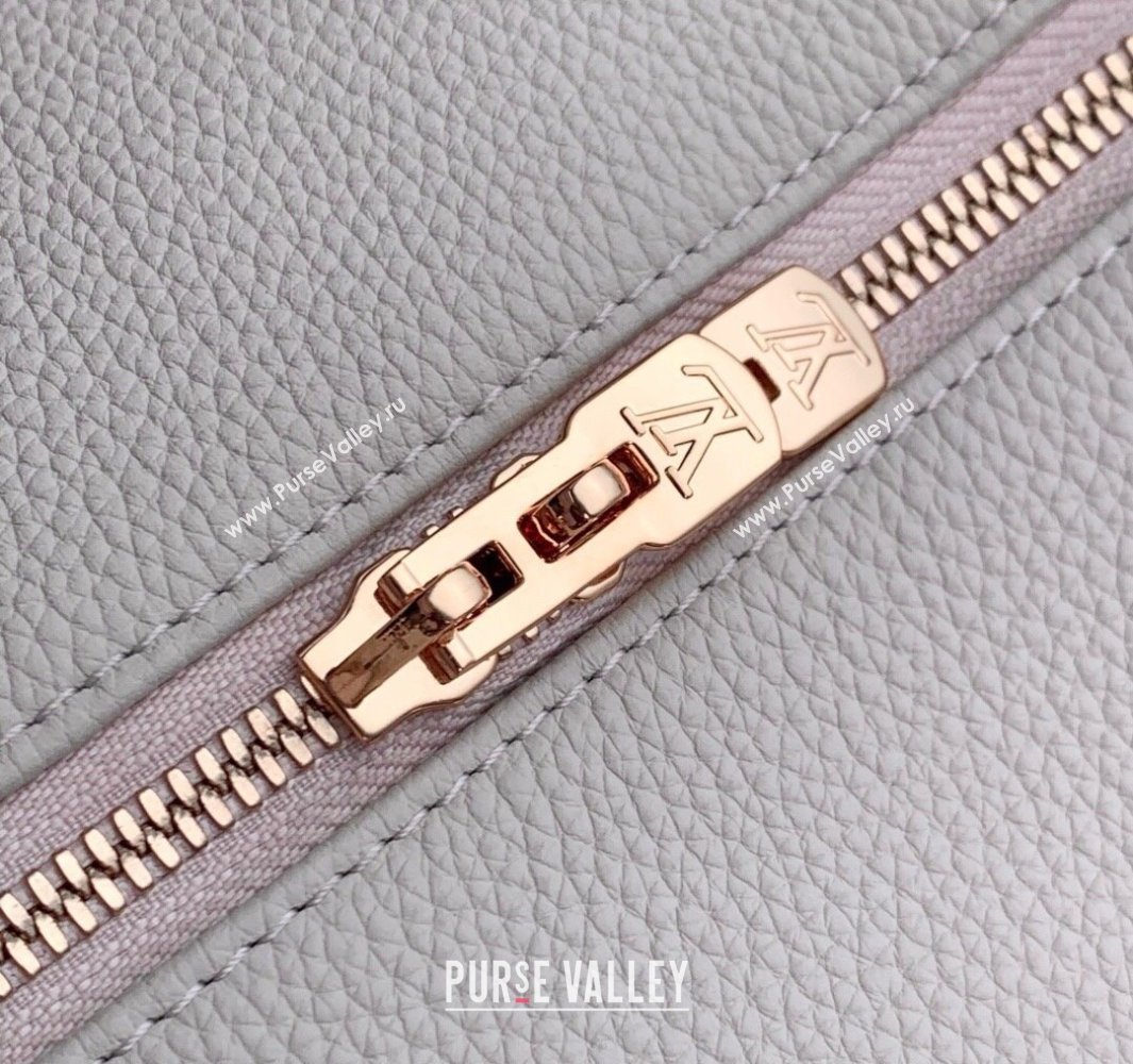 Louis Vuitton Large Keepall Soft Bag in Grained Leather White 2025 M13668 (KI-250523103)