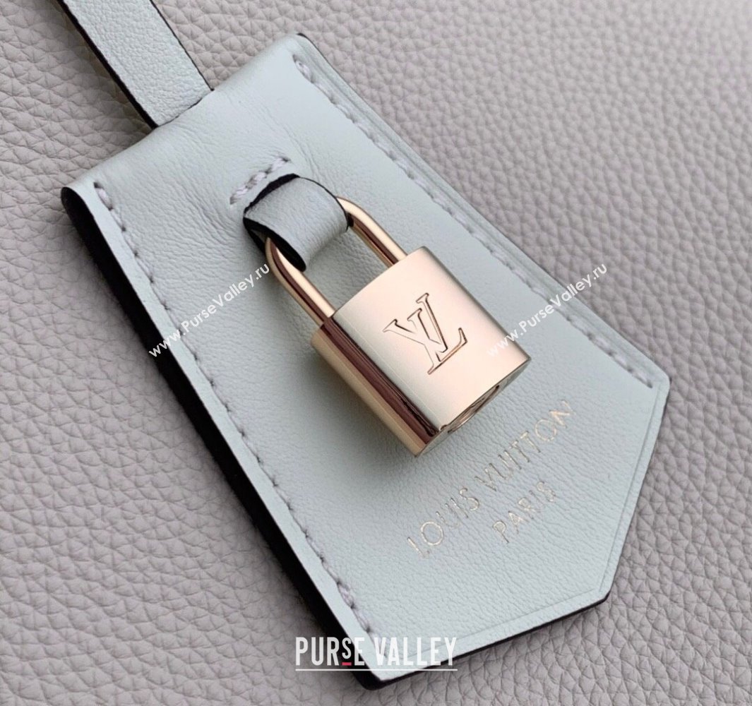 Louis Vuitton Large Keepall Soft Bag in Grained Leather White 2025 M13668 (KI-250523103)