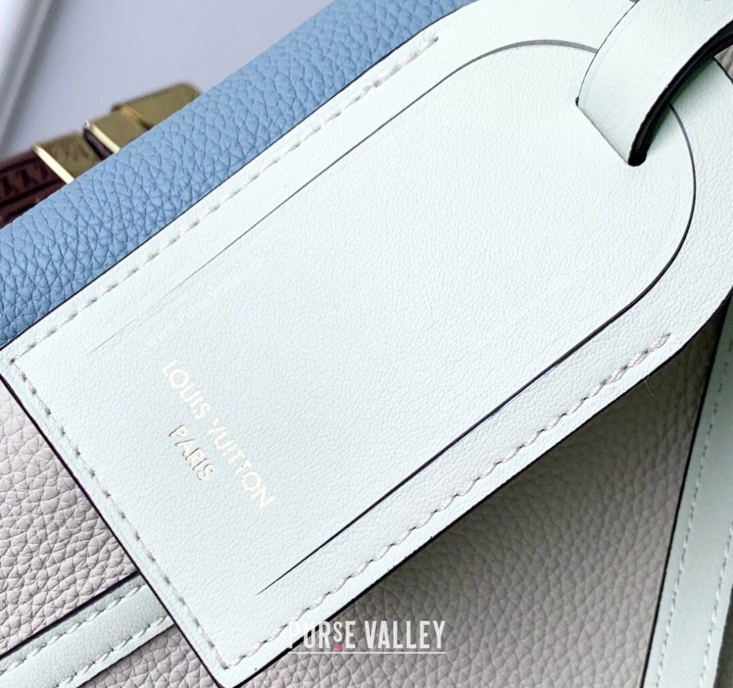 Louis Vuitton Large Keepall Soft Bag in Grained Leather White 2025 M13668 (KI-250523103)