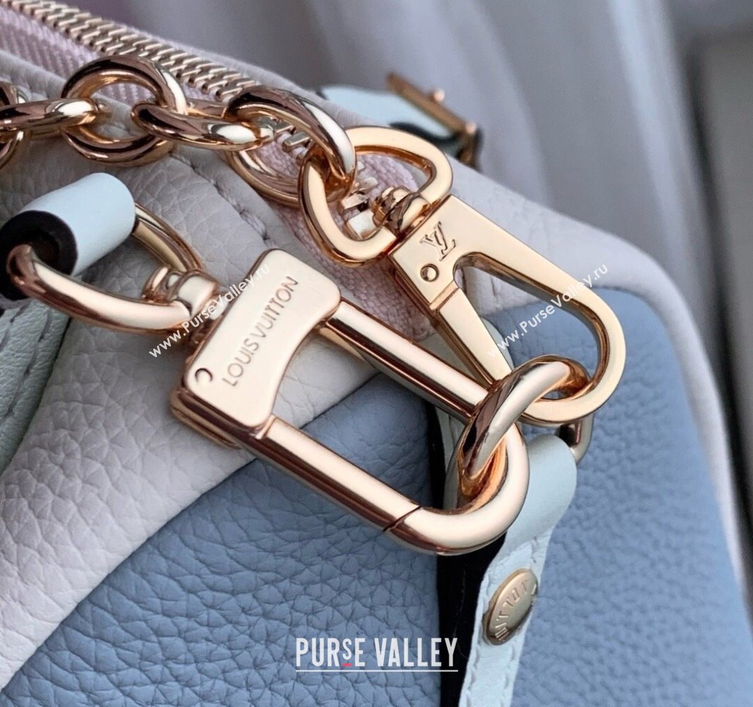 Louis Vuitton Large Keepall Soft Bag in Grained Leather White 2025 M13668 (KI-250523103)