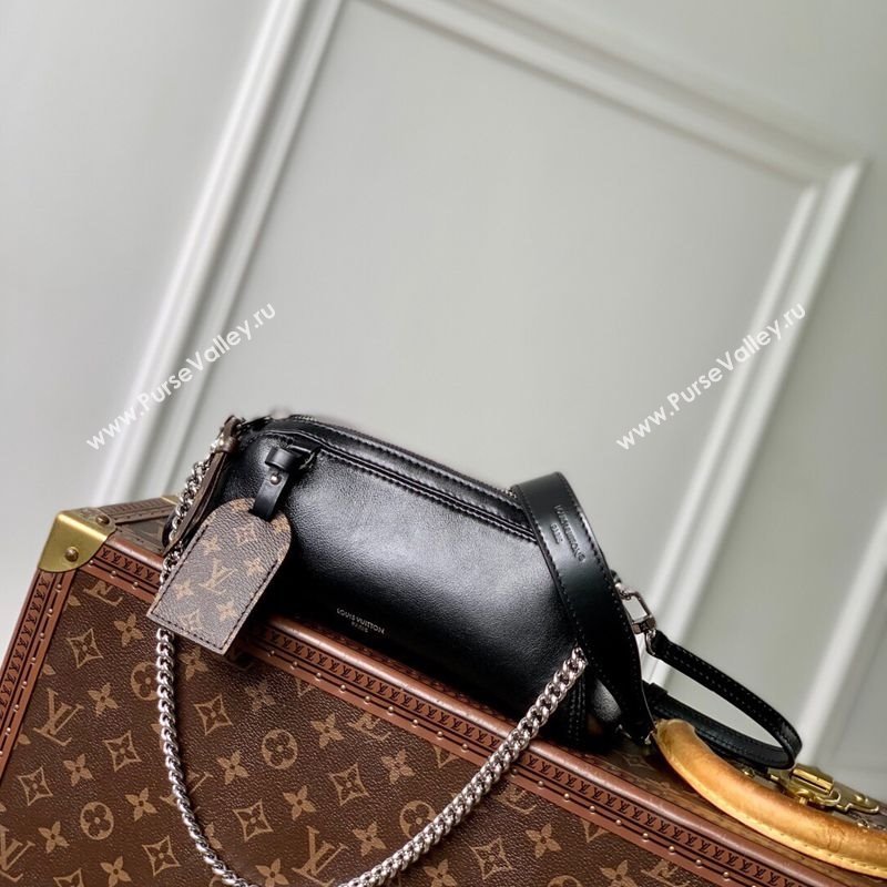 Louis Vuitton Pochette Vibe Bag in Black Lambskin leather M14544 2025 (KI-250523106)