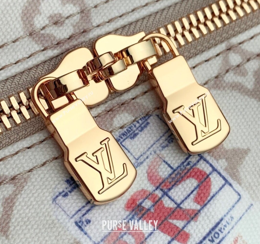 Louis Vuitton Keepall Bandouliere 45 Travel Bag in Monogram Dune Canvas 2025 M14736 (KI-250523036)