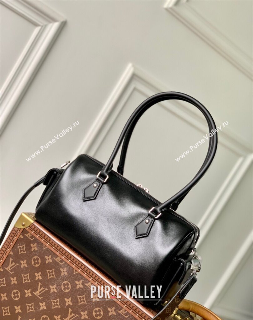 Louis Vuitton Speedy Cargo Vibe Bag in Lambskin Leather M12934 Black 2025 (KI-250523108)