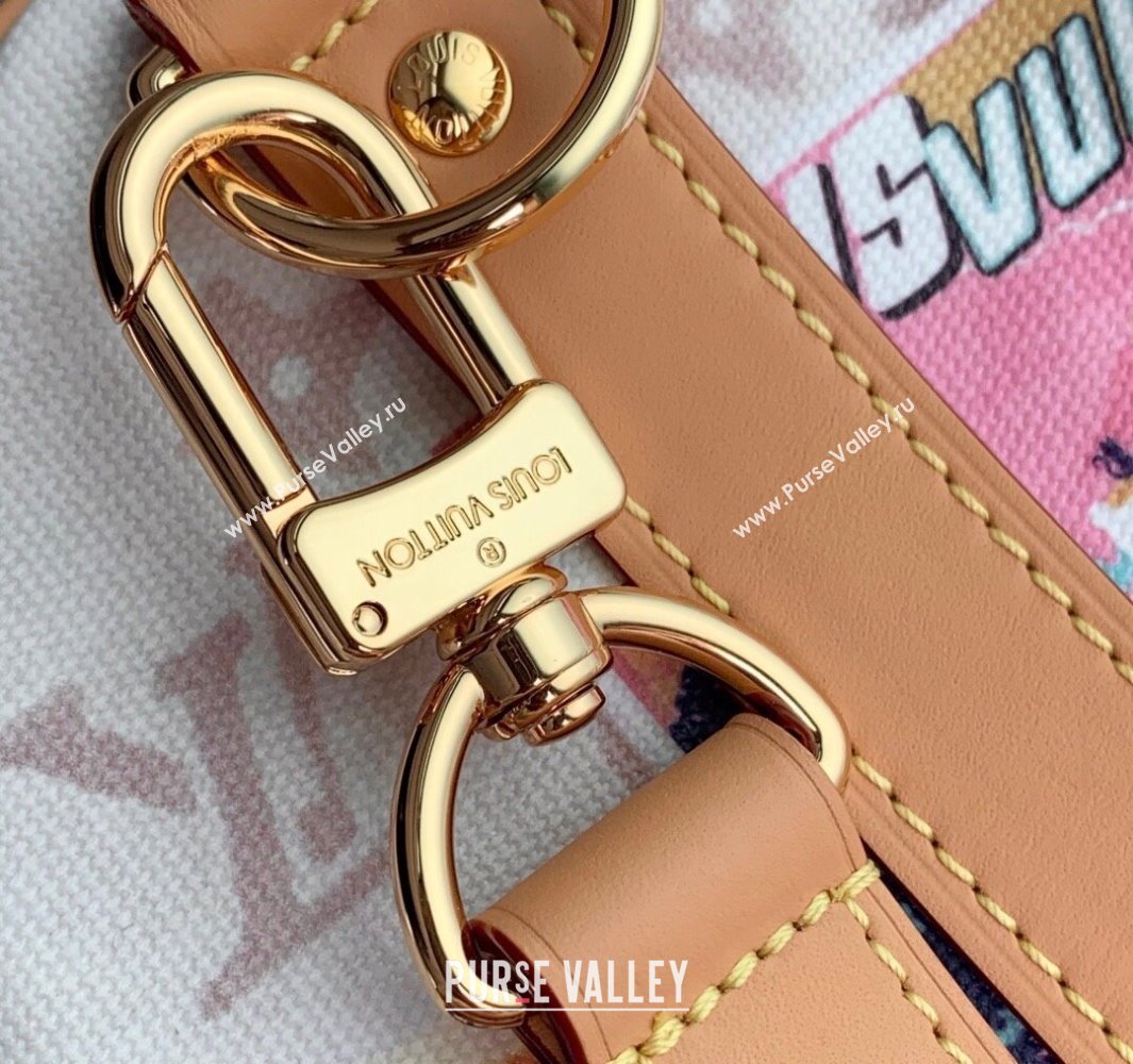 Louis Vuitton Keepall Bandouliere 45 Travel Bag in Monogram Dune Canvas 2025 M14736 (KI-250523036)