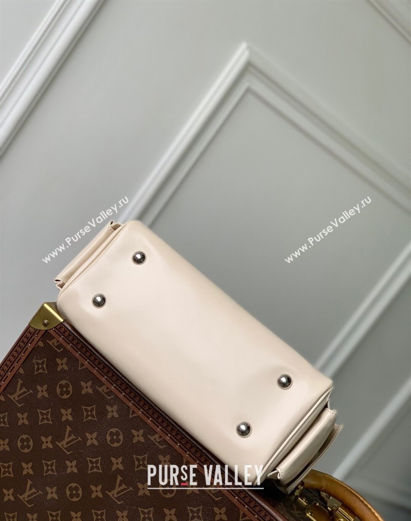 Louis Vuitton Speedy Cargo Vibe Bag in Lambskin Leather M12965 Vanilla White 2025 (KI-250523107)