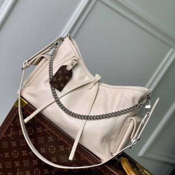 Louis Vuitton CarryAll Cargo Vibe PM Bag in Lambskin leather Vanilla White M12919 2025 (KI-250523110)
