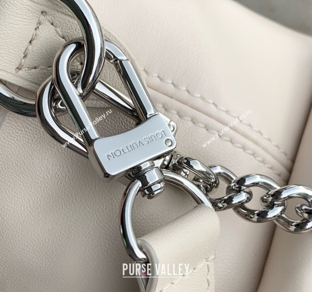 Louis Vuitton CarryAll Cargo Vibe PM Bag in Lambskin leather Vanilla White M12919 2025 (KI-250523110)