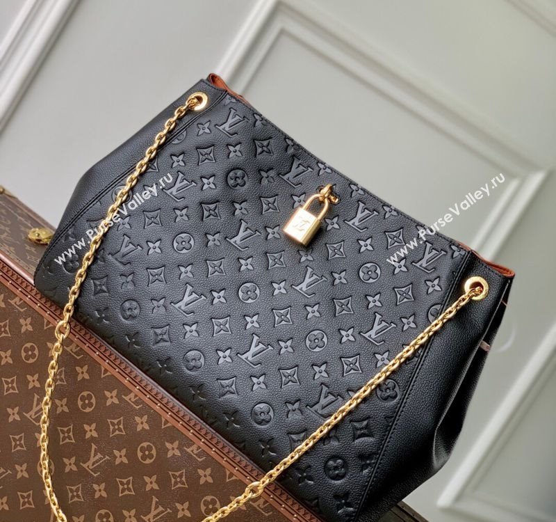 Louis Vuitton Anytime MM Tote Bag in Monogram Leather Black 2025 M14324 (KI-250524064)