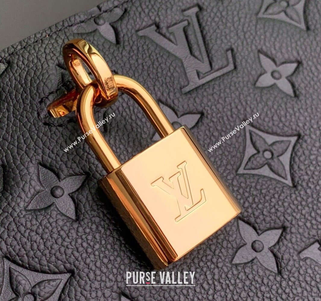 Louis Vuitton Anytime MM Tote Bag in Monogram Leather Black 2025 M14324 (KI-250524064)