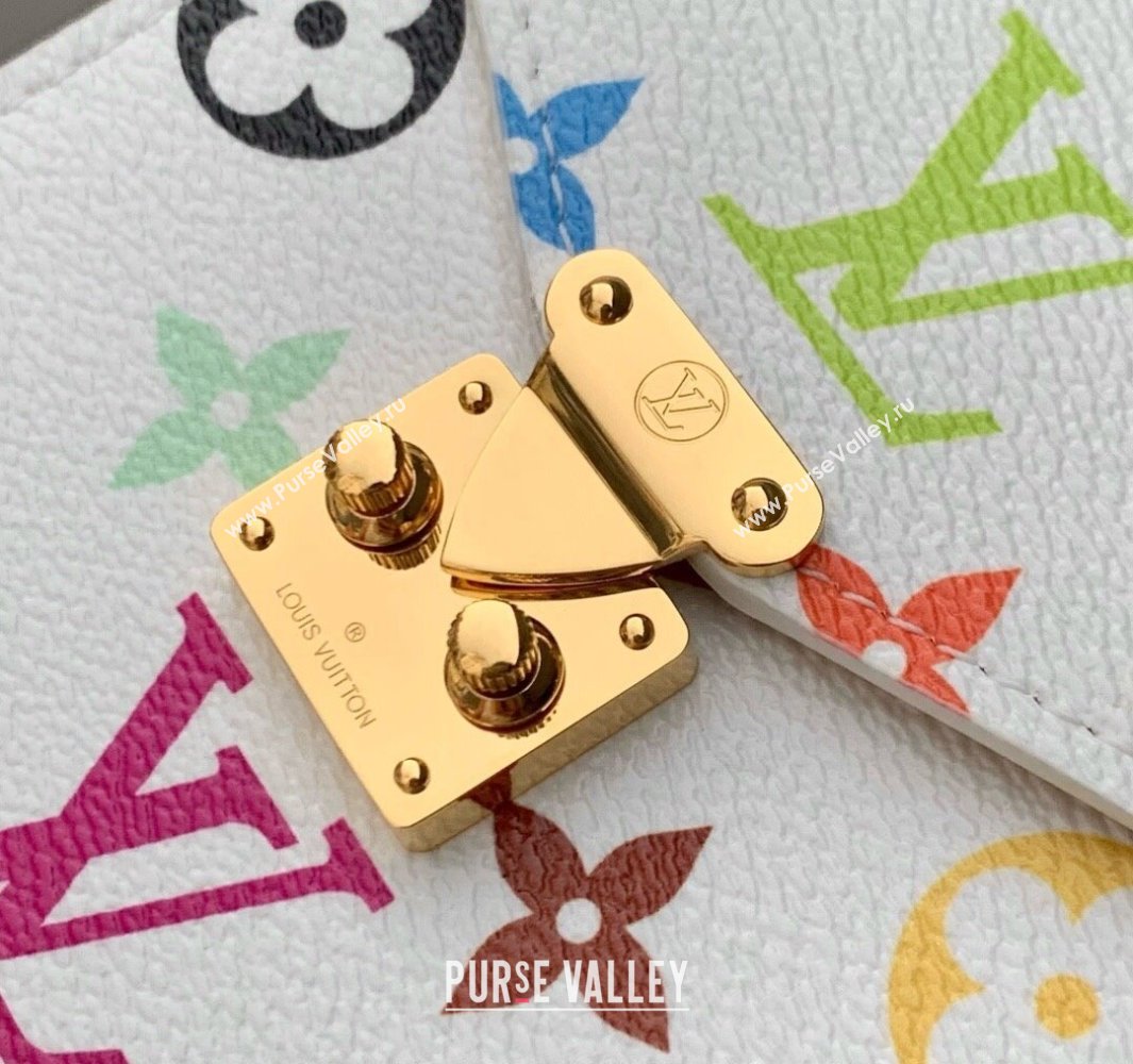 Louis Vuitton LV x TM Phone Pouch Metis in Multicolored Monogram Canvas White 2025 M14098 (KI-250523016)