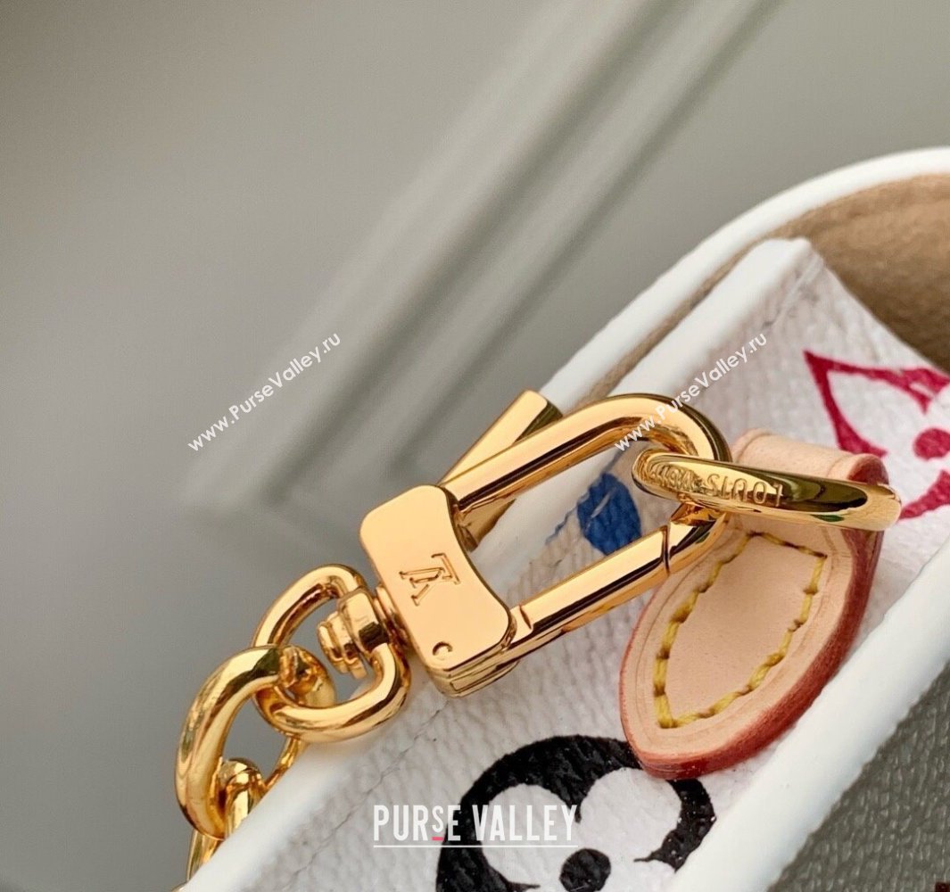 Louis Vuitton LV x TM Phone Pouch Metis in Multicolored Monogram Canvas White 2025 M14098 (KI-250523016)