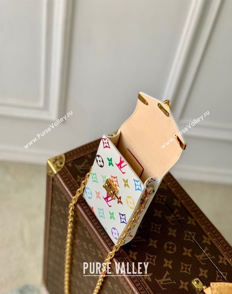Louis Vuitton LV x TM Phone Pouch Metis in Multicolored Monogram Canvas White 2025 M14098 (KI-250523016)