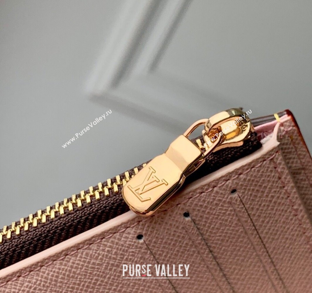 Louis Vuitton LV x TM Victorine Wallet in Sakura Monogram Canvas with Cherry Blossom 2025 M13427 (KI-250523007)