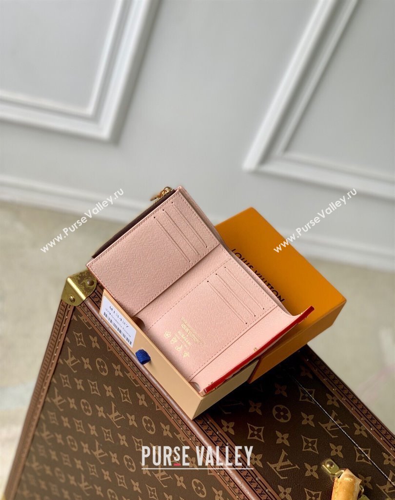 Louis Vuitton LV x TM Victorine Wallet in Sakura Monogram Canvas with Cherry Blossom 2025 M13427 (KI-250523007)