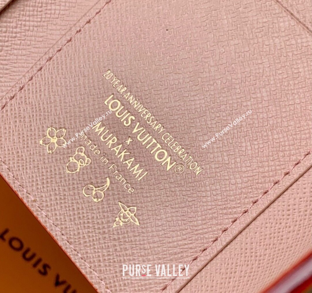 Louis Vuitton LV x TM Victorine Wallet in Sakura Monogram Canvas with Cherry Blossom 2025 M13427 (KI-250523007)