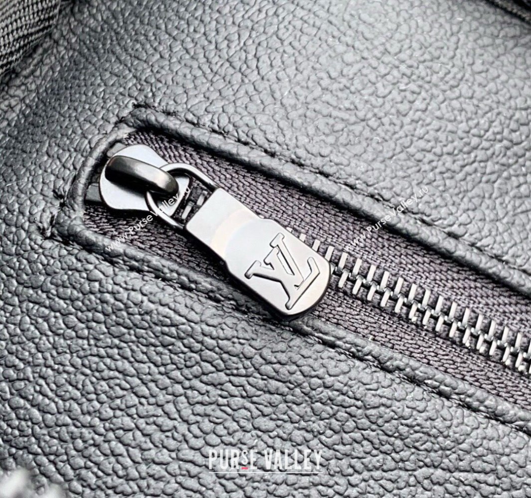 Louis Vuitton Dopp Kit Clutch in Navy Blue Monogram Shadow Leather M14843 2025 (KI-250523080)