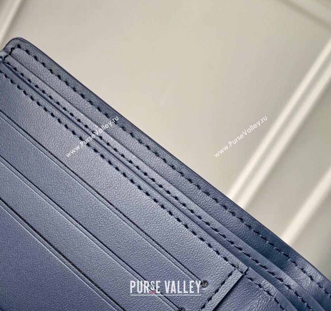 Louis Vuitton Multiple Wallet in Navy Blue Monogram Shadow Leather M14787 2025 (KI-250523071)