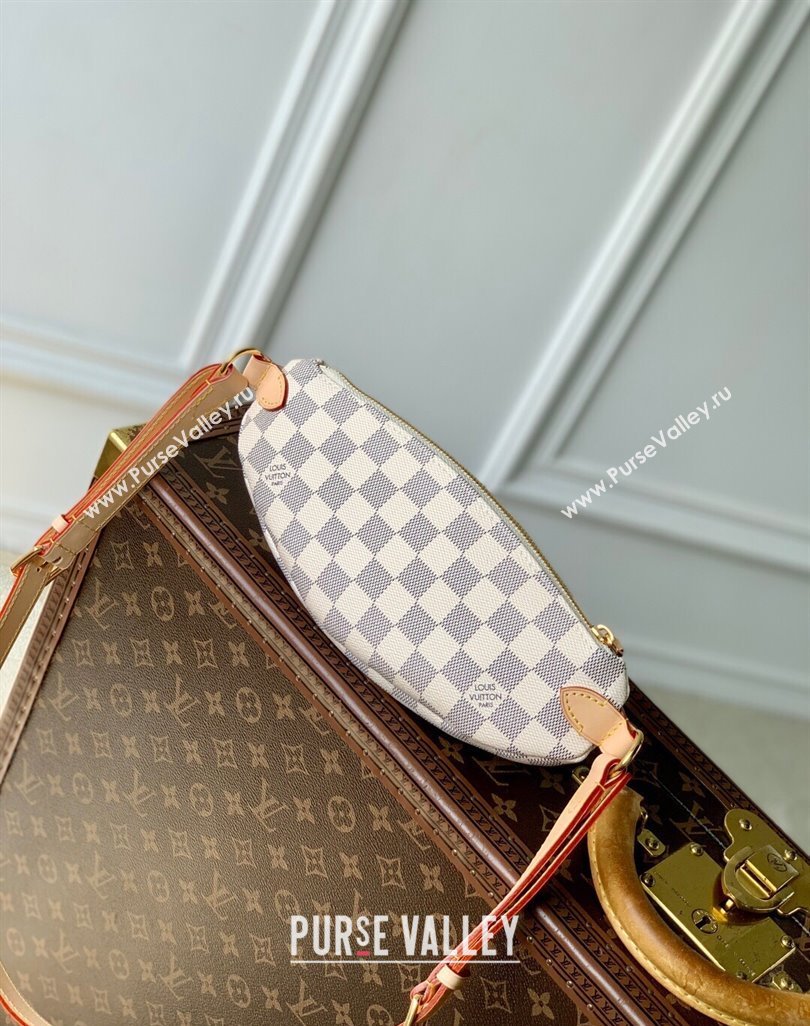 Louis Vuitton Keepit Bumbag in Damier Azur Canvas N00230 2025 (KI-250524007)